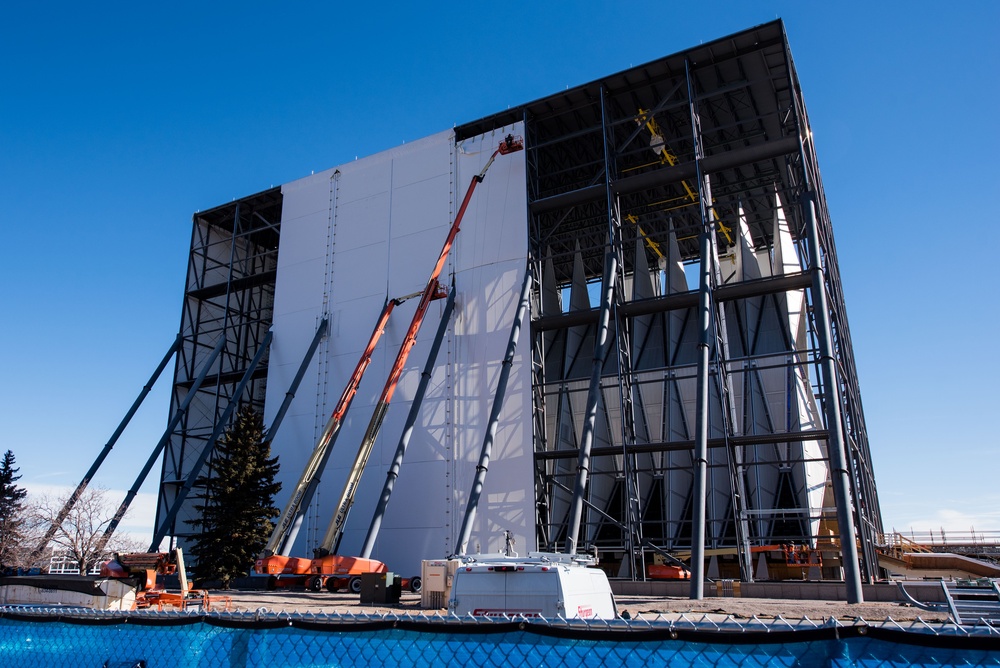 U.S. Air Force Academy Cadet Chapel Restoration Feb. 2021