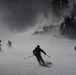 Marines Attending Mountain Leaders Course Practice Downhill Ski Techniques