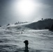 Marines Attending Mountain Leaders Course Practice Downhill Ski Techniques