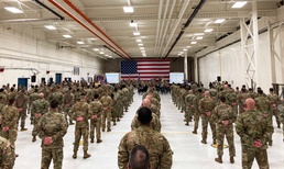 1st Battalion, 168th General Support Aviation hosts ceremony prior to deployment to Middle East