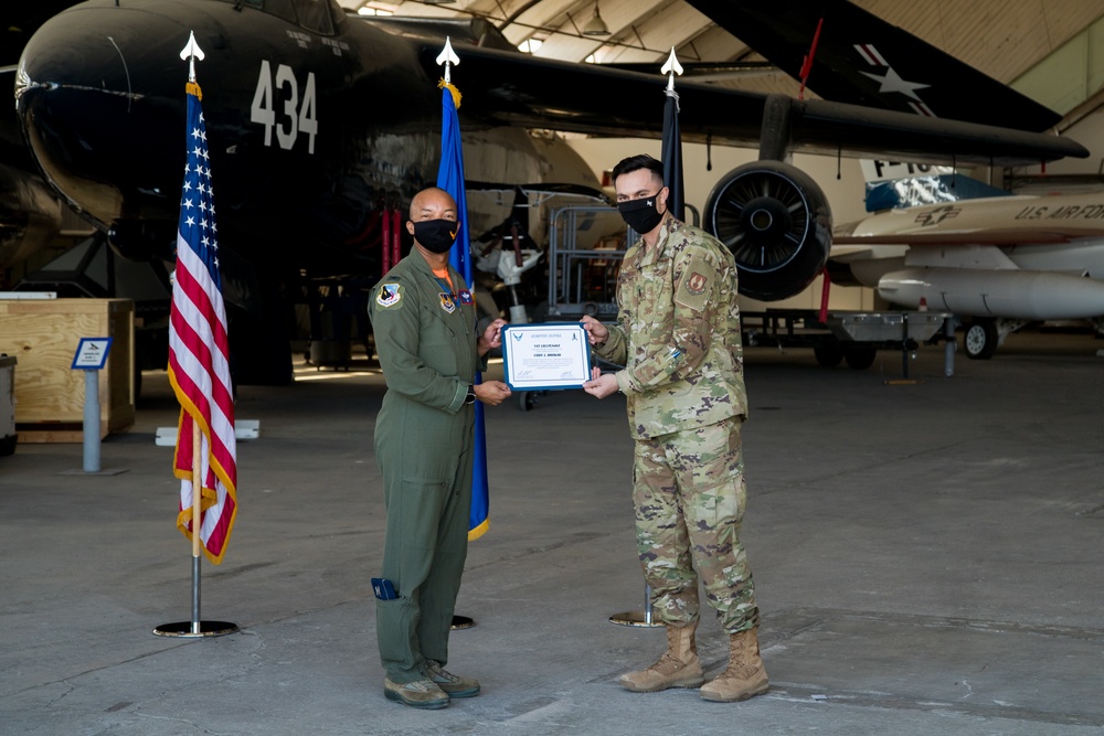 Edwards AFB conducts Space Force Transfer Ceremony