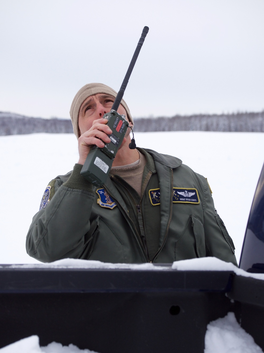 212th Rescue Squadron mark change of command with unique Alaska backdrop