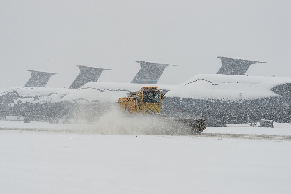 Team Dover plows through Winter Storm Roland