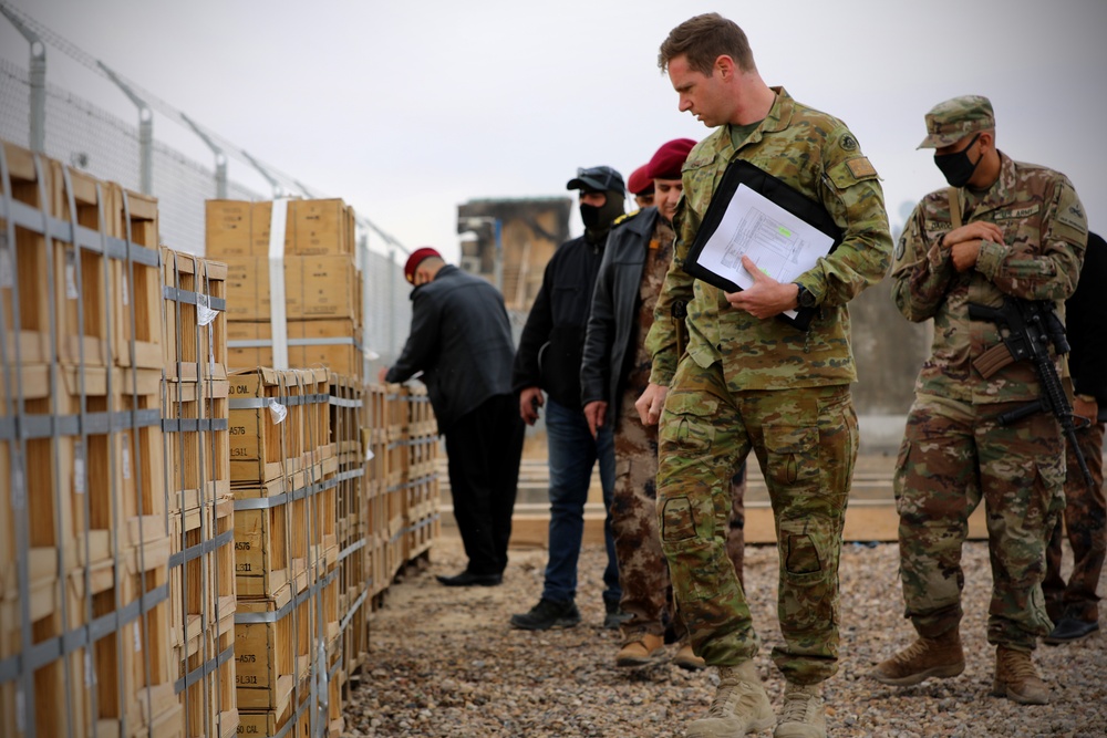 Iraqi Forces Receive Crucial Weapons from CTEF Program