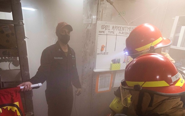 Midnight GQ aboard John S. McCain