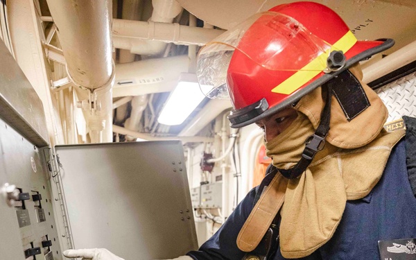 Midnight GQ aboard John S. McCain