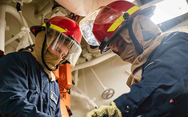 Midnight GQ aboard John S. McCain