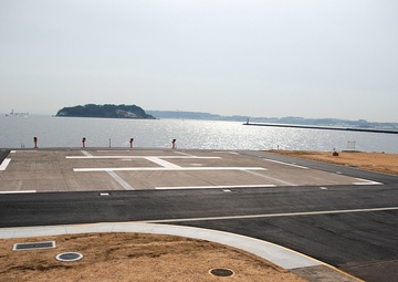 Commander, Fleet Activities Yokosuka's Helipad Reopens