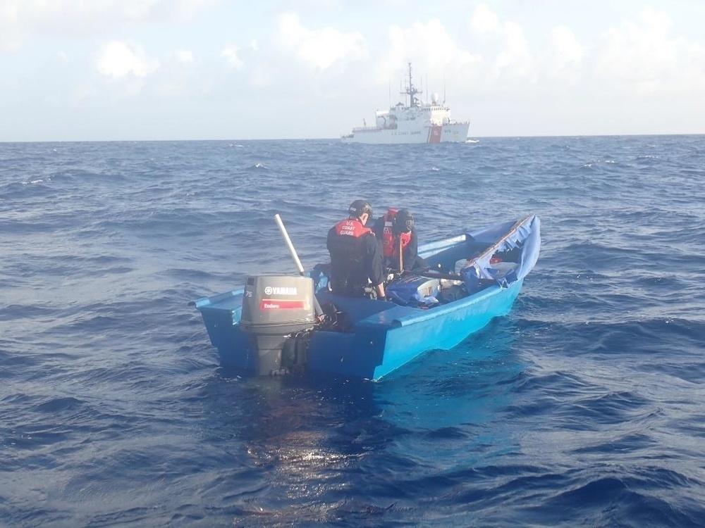 Coast Guard Cutter Mohawk crew returns to Key West after interdicting $69 million in drugs