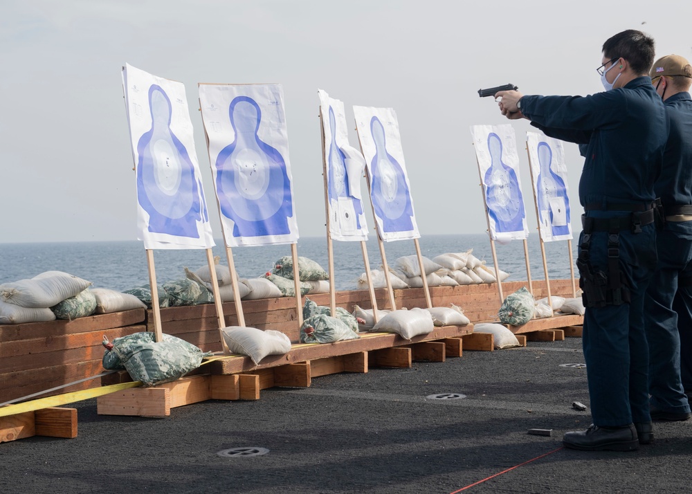 M9 Pistol Flight Deck Shoot