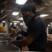 Sailors Aboard USS Nimitz Prepare Food for Sailors