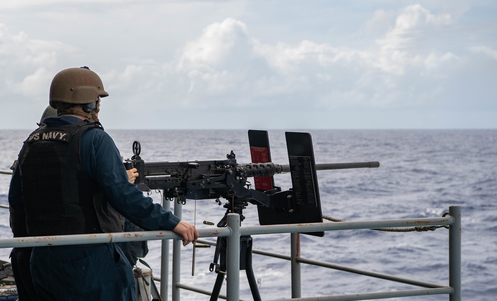 Nimitz conducts live-fire exercise