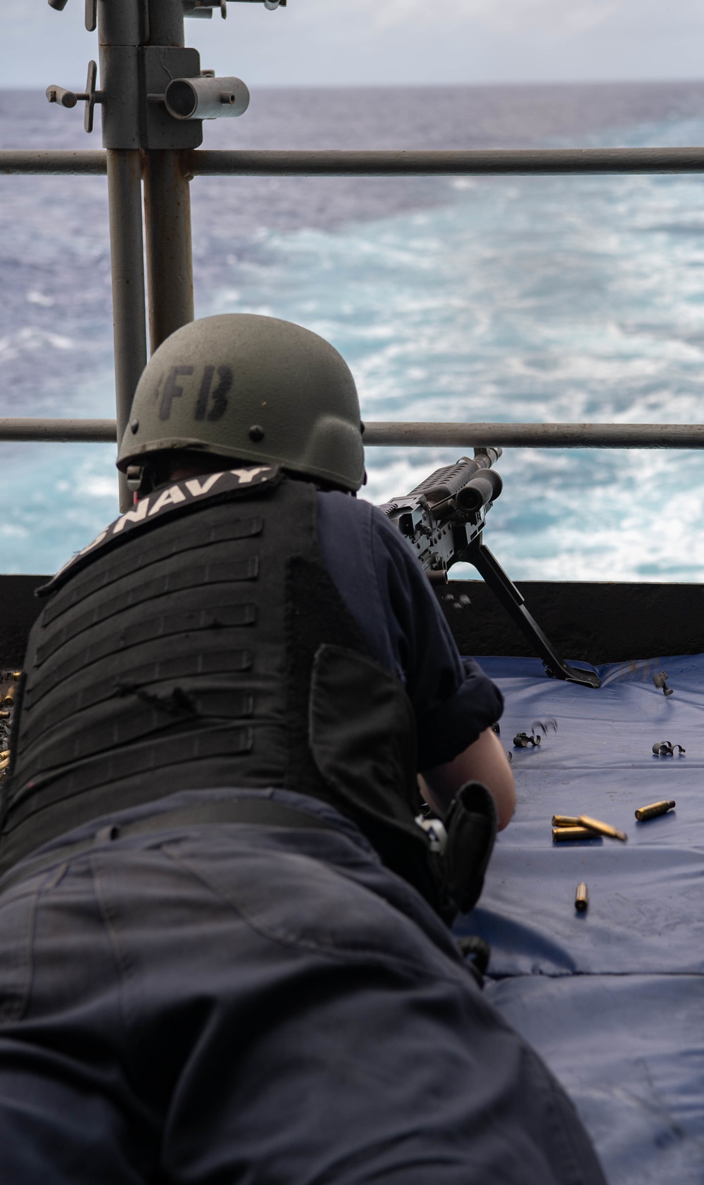 Nimitz conducts live-fire exercise