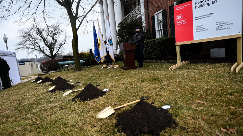 Bldg. 60 Groundbreaking Ceremony