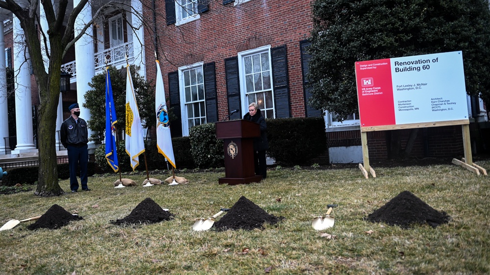 Bldg. 60 Groundbreaking Ceremony