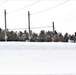 Fort McCoy CWOC class 21-03 students train using snowshoes, ahkio sleds