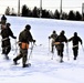 Fort McCoy CWOC class 21-03 students train using snowshoes, ahkio sleds