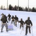 Fort McCoy CWOC class 21-03 students train using snowshoes, ahkio sleds