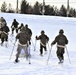 Fort McCoy CWOC class 21-03 students train using snowshoes, ahkio sleds