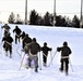 Fort McCoy CWOC class 21-03 students train using snowshoes, ahkio sleds