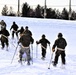 Fort McCoy CWOC class 21-03 students train using snowshoes, ahkio sleds