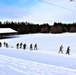 Fort McCoy CWOC class 21-03 students train using snowshoes, ahkio sleds