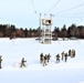 Fort McCoy CWOC class 21-03 students train using snowshoes, ahkio sleds