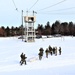 Fort McCoy CWOC class 21-03 students train using snowshoes, ahkio sleds