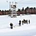 Fort McCoy CWOC class 21-03 students train using snowshoes, ahkio sleds