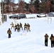 Fort McCoy CWOC class 21-03 students train using snowshoes, ahkio sleds