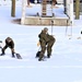 Fort McCoy CWOC class 21-03 students train using snowshoes, ahkio sleds