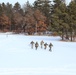 Fort McCoy CWOC class 21-03 students train using snowshoes, ahkio sleds