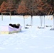 Fort McCoy CWOC class 21-03 students train using snowshoes, ahkio sleds