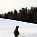 Fort McCoy CWOC class 21-03 students train using snowshoes, ahkio sleds