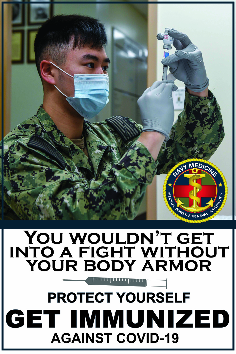 Get Immunized against COVID-19 - Corpsman