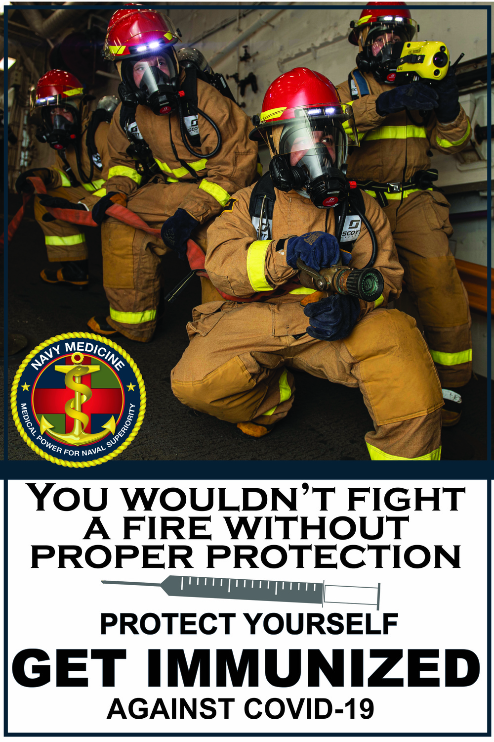 Get Immunized against COVID-19 - Firefighters 1