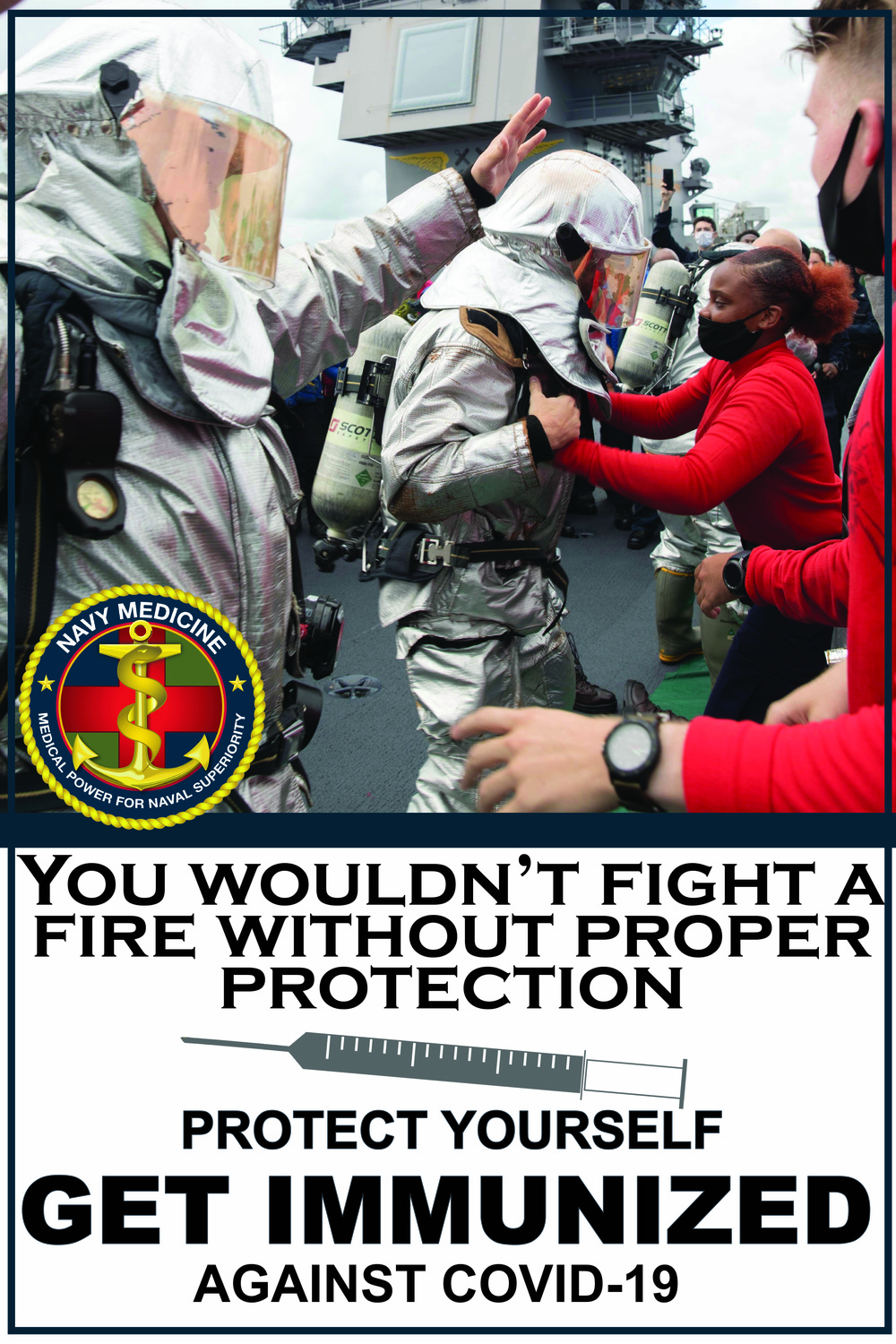 Get Immunized against COVID-19 - Firefighters 2