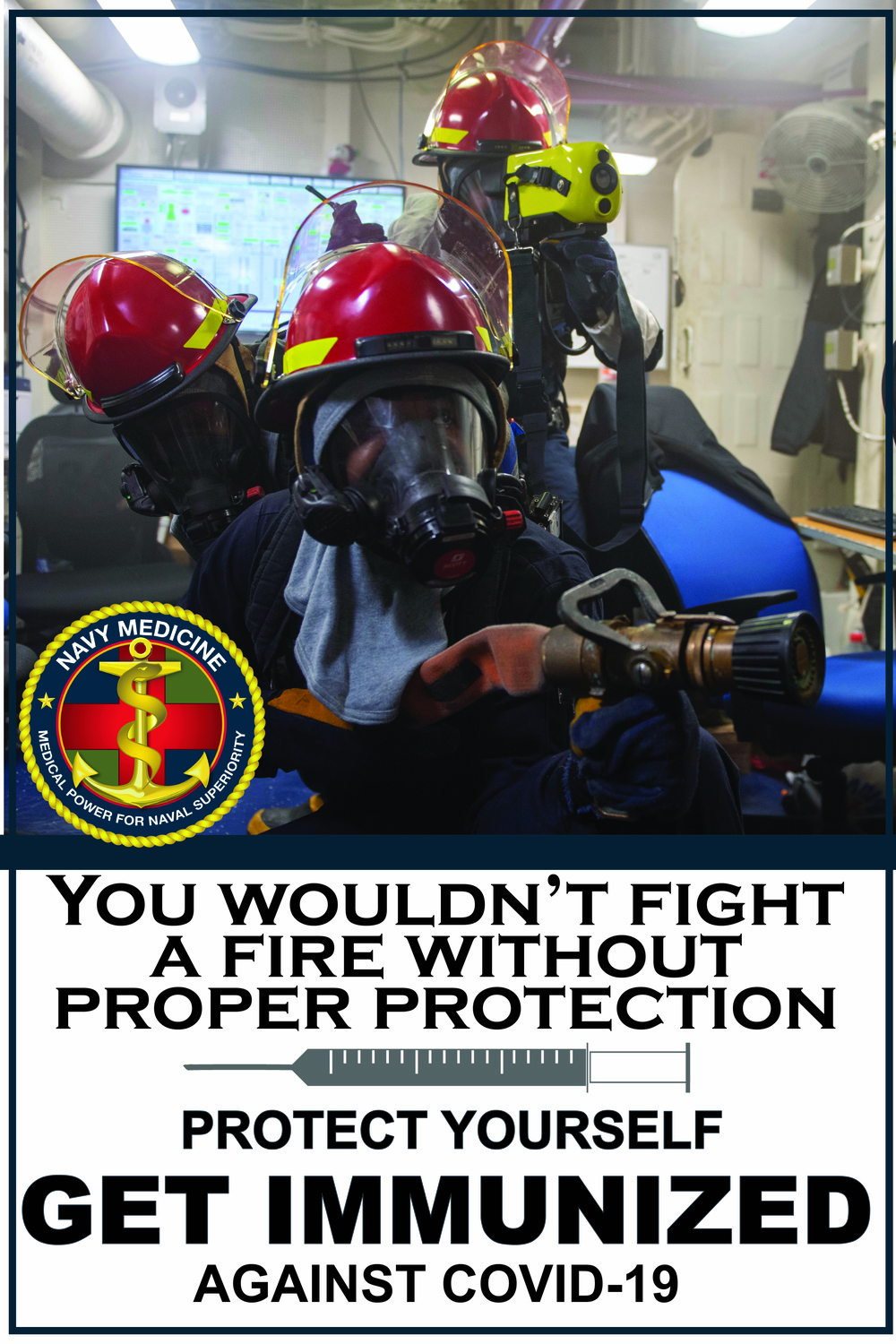 Get Immunized against COVID-19 - Firefighters 3