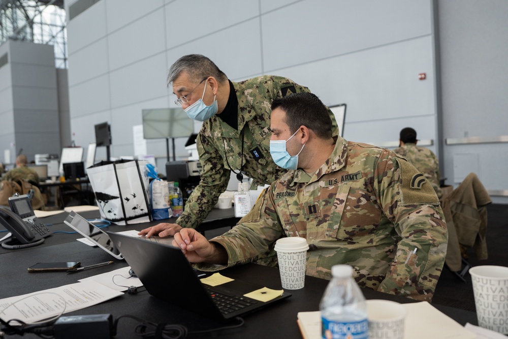 NY National Guard troops support state efforts to administer COVID-19 vaccines