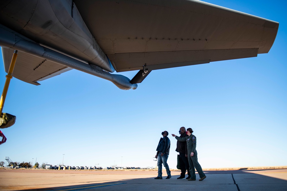 Dr. Rigsby visits Altus AFB during Black History Month