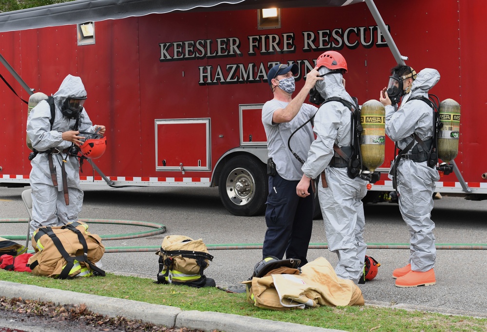 Keesler responds to suspicious package