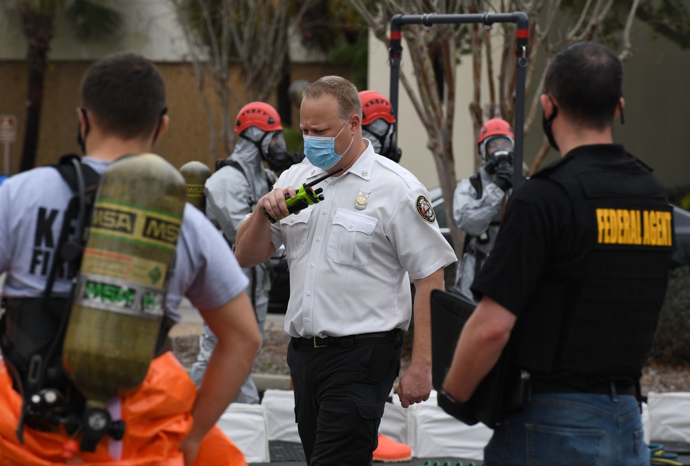 Keesler responds to suspicious package