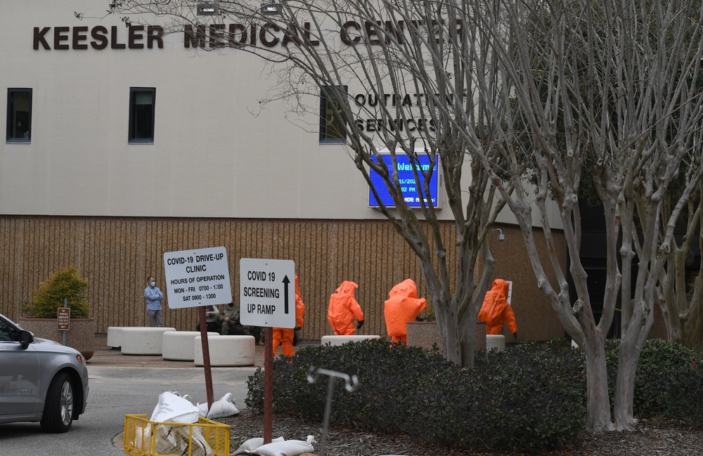 Keesler responds to suspicious package