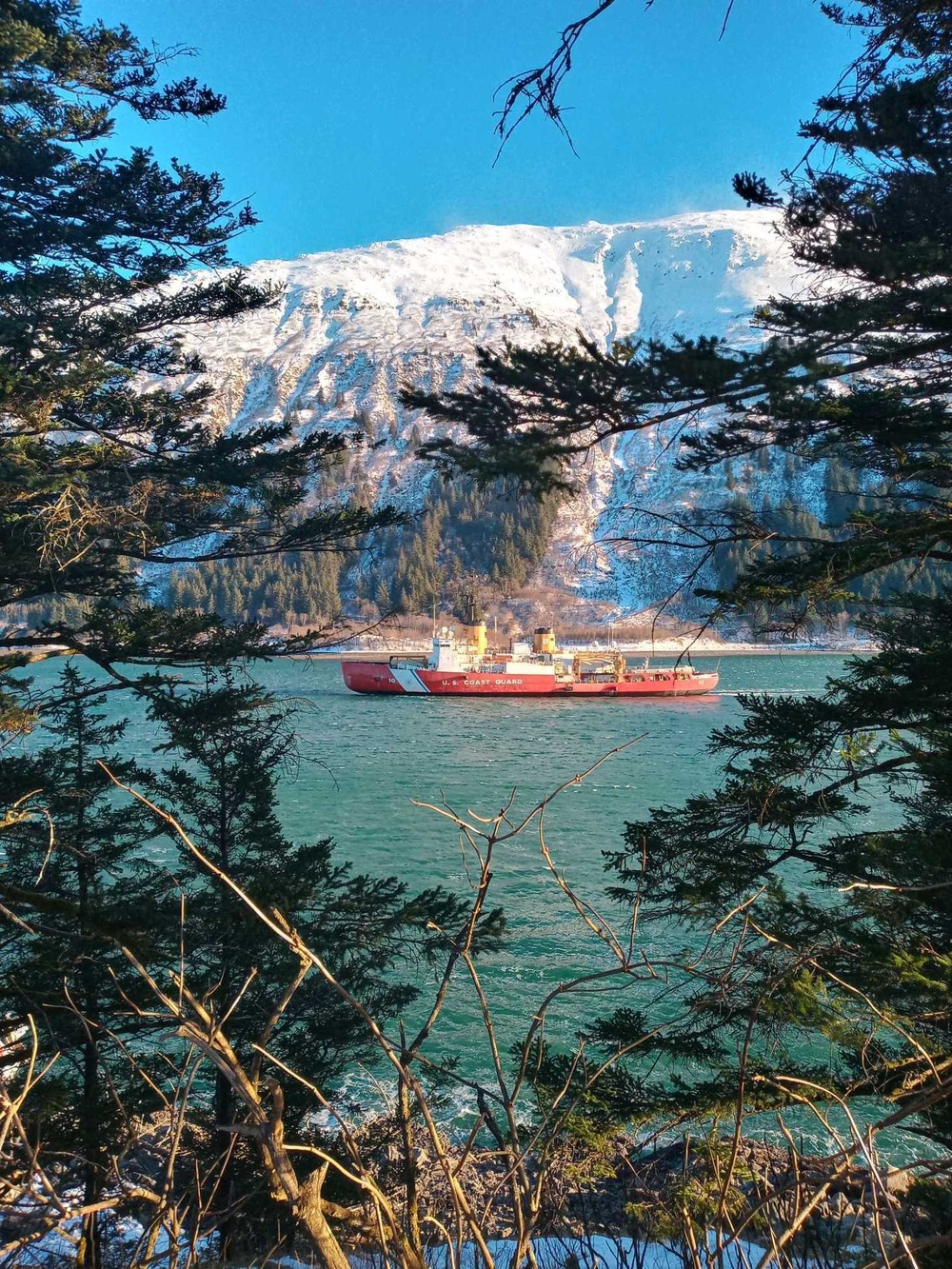 Coast Guard Cutter Polar Star makes port call in Juneau, Alaska
