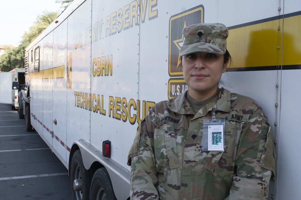 409th Soldier participates in Urban Search &amp; Rescue exercise in Nevada