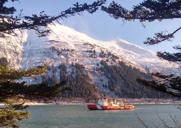 Coast Guard Cutter Polar Star makes port call in Juneau, Alaska