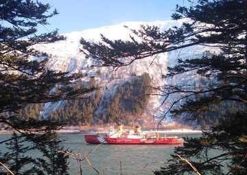 Coast Guard Cutter Polar Star makes port call in Juneau, Alaska