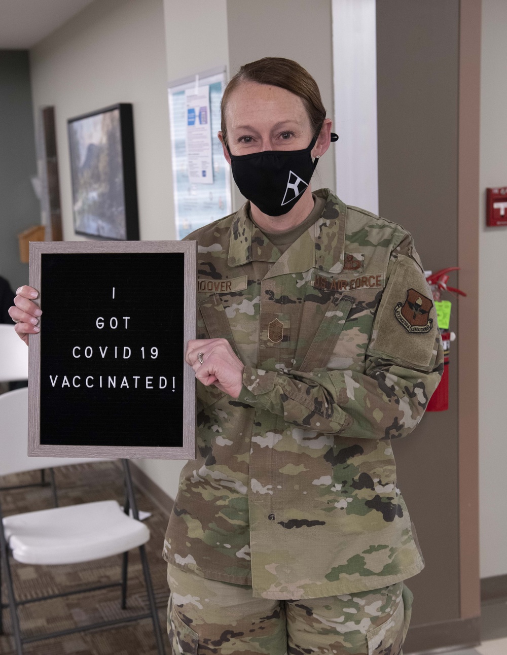 97 AMW Airmen receive second dose of COVID-19 vaccine
