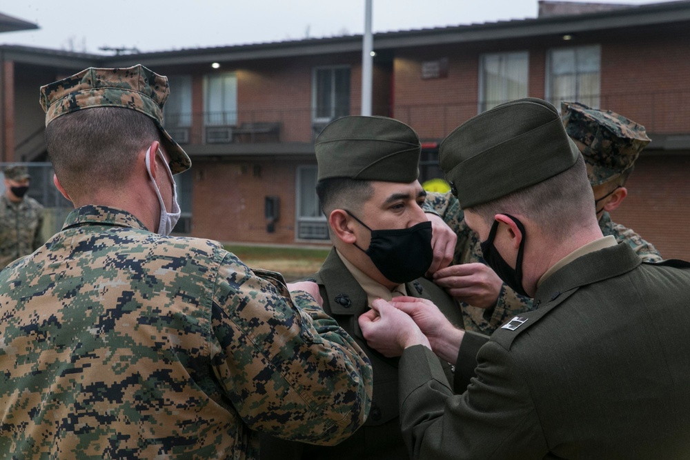 CBIRF Warrant Officer Commissioning Ceremony