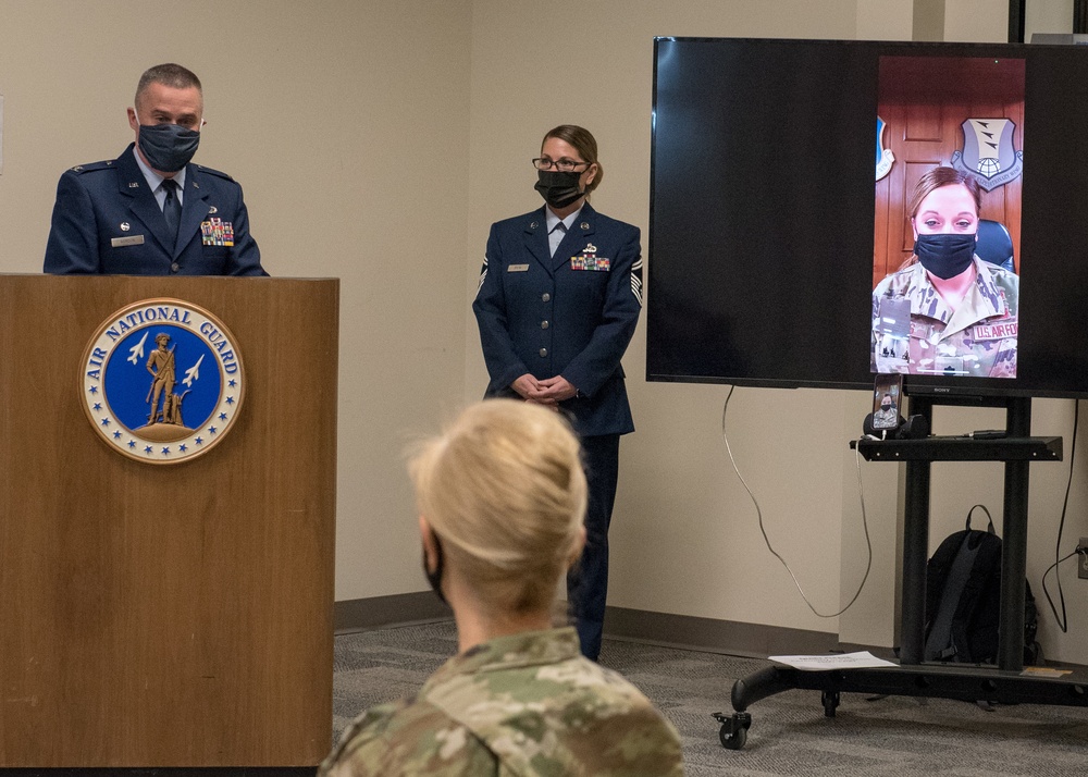 102nd Force Support Squadron re-designation and change of command ceremony held